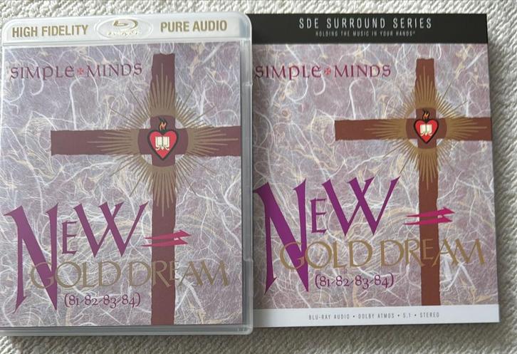 SIMPLE MINDS, New Gold Dream, Blu-Ray Audio, nieuwstaat, Cd's en Dvd's, Cd's | Pop, Zo goed als nieuw, 1980 tot 2000, Verzenden