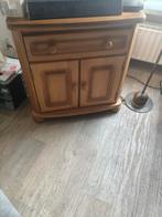 Blank eiken tv kastje, Huis en Inrichting, Ophalen, 50 tot 100 cm, Zo goed als nieuw, Minder dan 100 cm