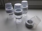 3x Philips Avant zuigfles 125 ml, 1 extra bovenkant,setprijs, Ophalen of Verzenden, Zo goed als nieuw, Overige typen
