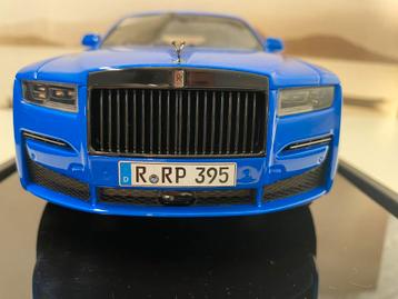 1:18 T&P Timothy Pierre Rolls Royce Ghost Mexican Blue beschikbaar voor biedingen