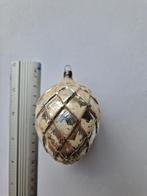Oude glazen kerstbal dennenappel glas vintage retro oud, Diversen, Kerst, Ophalen of Verzenden, Zo goed als nieuw