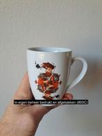 Mok beker met Joker speelkaart schoppen, Porselein D8xH10cm, Overige typen, Nieuw, Ophalen of Verzenden, Overige stijlen