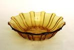 Vintage Art-Deco Stolzle Tsjechische glazen schaal uit de 30, Ophalen of Verzenden