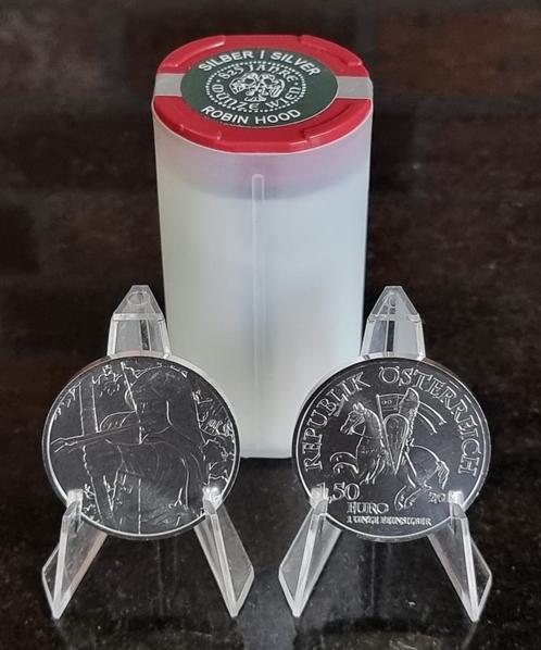 Tube Robin Hood 20 x 1 oz .999 zilver 2019, Postzegels en Munten, Edelmetalen en Baren, Zilver, Ophalen