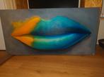 Schilderij lippen, Ophalen of Verzenden