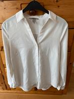 Witte H&M Blouse Maat M, Kleding | Dames, Blouses en Tunieken, Ophalen, Zo goed als nieuw, Maat 38/40 (M), Wit