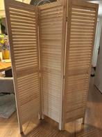 Kamerscherm naturel, Huis en Inrichting, Woonaccessoires | Kamerschermen, Ophalen, Zo goed als nieuw