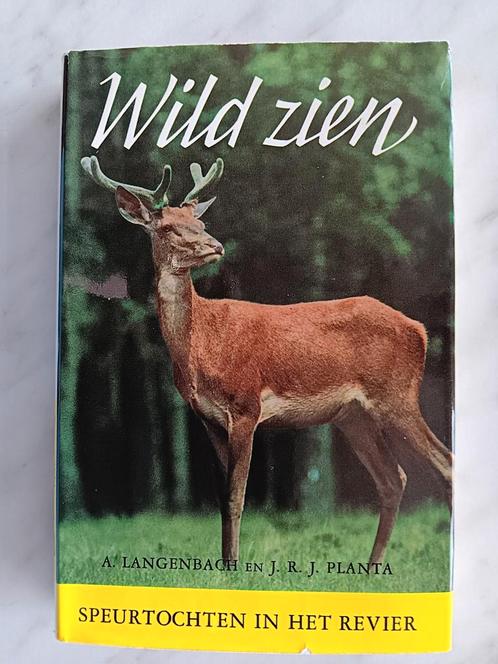 Wild zien door A.Langenbach en J.R.J. Planta, Boeken, Natuur, Zo goed als nieuw, Overige onderwerpen, Ophalen of Verzenden