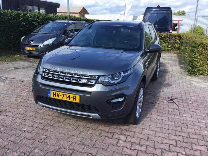 Land Rover Discovery Sport 2.0 TD4 4WD Aut9 2016 Grijs, Auto's, Land Rover, Bedrijf, 4x4, ABS, Achteruitrijcamera, Adaptieve lichten