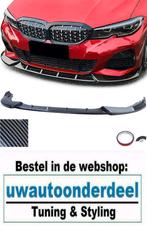 Spoiler Cup Splitter Carbon Look Voor Bmw 3 Serie G20 G21, Ophalen of Verzenden, Automotive Parts, A.parts@hotmail.nl, Trasmolenlaan 12 3447 GZ Woerden