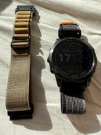 Garmin Fenix 7 Pro Sapphire Solar - Topconditie!, Sieraden, Tassen en Uiterlijk, Smartwatches, Afstand, Zwart, Ophalen of Verzenden