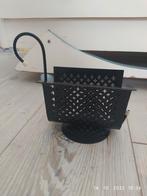 Vintage pilastro zwart metaal brieven houder fifties, Ophalen of Verzenden
