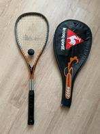 Squash racket met ball, Sport en Fitness, Squash, Racket, Ophalen of Verzenden, Zo goed als nieuw