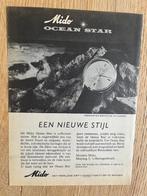 Mido Ocean Star horloges originele advertenties diverse, Overige typen, Gebruikt, Ophalen of Verzenden