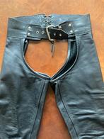 Klok gave leren chaps van Black Body Amsterdam €110,, Ophalen of Verzenden, Zo goed als nieuw, Zwart, W32 (confectie 46) of kleiner