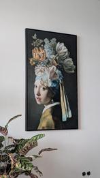 Meisje met de Parel - Moderne Interpretatie, Huis en Inrichting, Woonaccessoires | Schilderijen, Tekeningen en Foto's, Ophalen