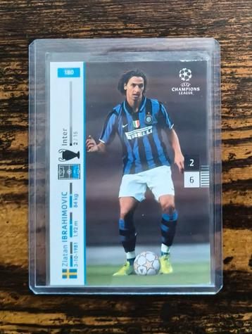 Zlatan Inter Milaan Panini Champions League 2007 - 2008 beschikbaar voor biedingen