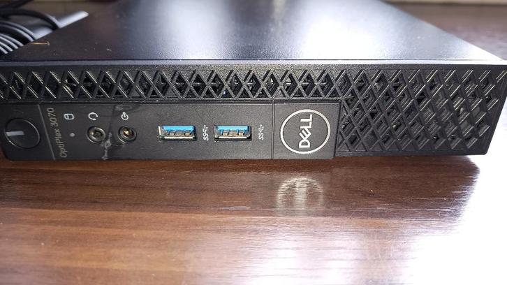 dell optiplex 3070 micro, Computers en Software, Desktop Pc's, Zo goed als nieuw, 3 tot 4 Ghz, HDD, SSD, 16 GB, Ophalen of Verzenden