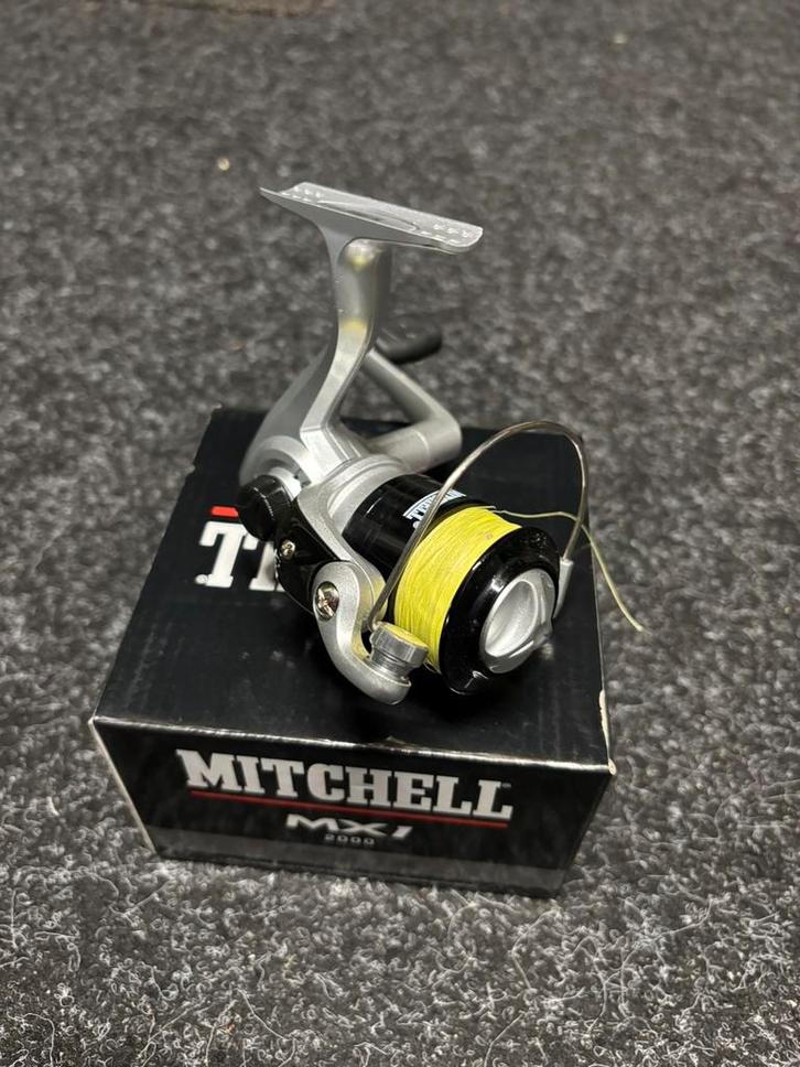 Mitchell MX1 spinmolen, Watersport en Boten, Hengelsport | Roofvissen, Zo goed als nieuw, Molen, Ophalen of Verzenden