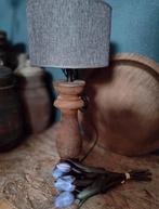 Landelijke houten lamp incl. Lampenkap, Ophalen of Verzenden, Doefke, Minder dan 50 cm, Doefke