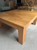 Blankeiken salontafel, Huis en Inrichting, Tafels | Salontafels, Zo goed als nieuw, Minder dan 50 cm, Rechthoekig, 50 tot 100 cm