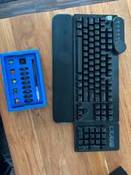 Mountain Everest Max Gaming Toetsenbord - Qwerty, Gebruikt, Gaming toetsenbord, Mountain, Ophalen of Verzenden