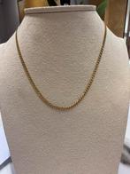 14k geel goud fantasie ketting 45 cm 4,71 gram, Sieraden, Tassen en Uiterlijk, Kettingen, Geel, Ophalen of Verzenden, Zo goed als nieuw