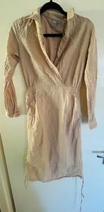 Crème kleurige dames jurk, Ophalen of Verzenden, Zo goed als nieuw, Maat 36 (S), Beige