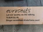 Euroseats slinger verstelbaar zit-sta frame zwart NIEUW, Ophalen, In hoogte verstelbaar, Nieuw, Stabureau