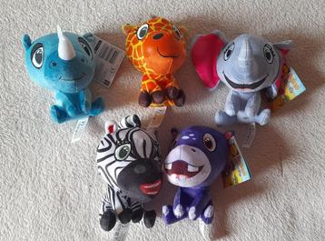 Safari mini's (knuffels spaaractie Lidl) beschikbaar voor biedingen