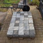 Hardstenen vloertegels 15 x 15 cm., Doe-het-zelf en Verbouw, Tegels, Gebruikt, Hardsteen, Minder dan 20 cm, 10 m² of meer