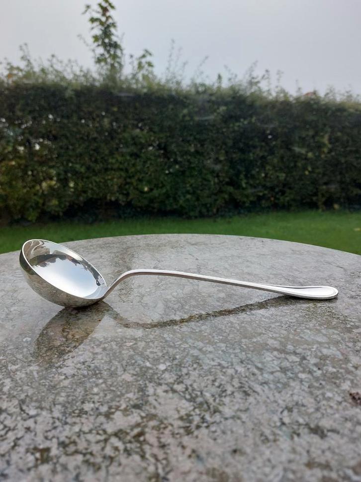 Zilveren Christofle Soeplepel 1e Gehalte. Albi, Antiek en Kunst, Antiek | Goud en Zilver, Zilver, Ophalen of Verzenden