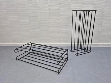 Vintage IKEA Från schoenenrek/kapstok draadstaal. Per stuk: beschikbaar voor biedingen