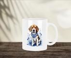 Beagle Delfts Blauwe mok, Ophalen of Verzenden, Nieuw, Overige stijlen, Kop(pen) en/of Schotel(s)