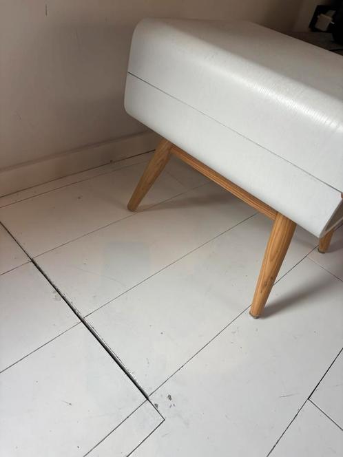White bedside table / side table – pickup in Amsterdam, Huis en Inrichting, Tafels | Sidetables, Gebruikt, 25 tot 50 cm, Rechthoekig