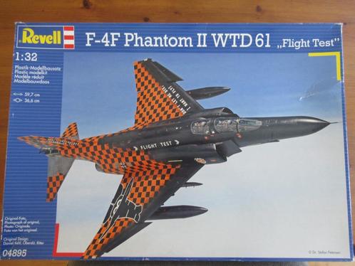 F-4F Phantom II WTD61 "Flight Test"  (Revell 1/32), Hobby en Vrije tijd, Modelbouw | Vliegtuigen en Helikopters, Zo goed als nieuw