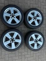 Set originele Mercedes 17" velgen + banden E klasse C klasse, 245 mm, Banden en Velgen, 17 inch, Ophalen of Verzenden