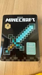 Minecraft blik nieuw met boek en stickers, Nieuw, Ophalen of Verzenden