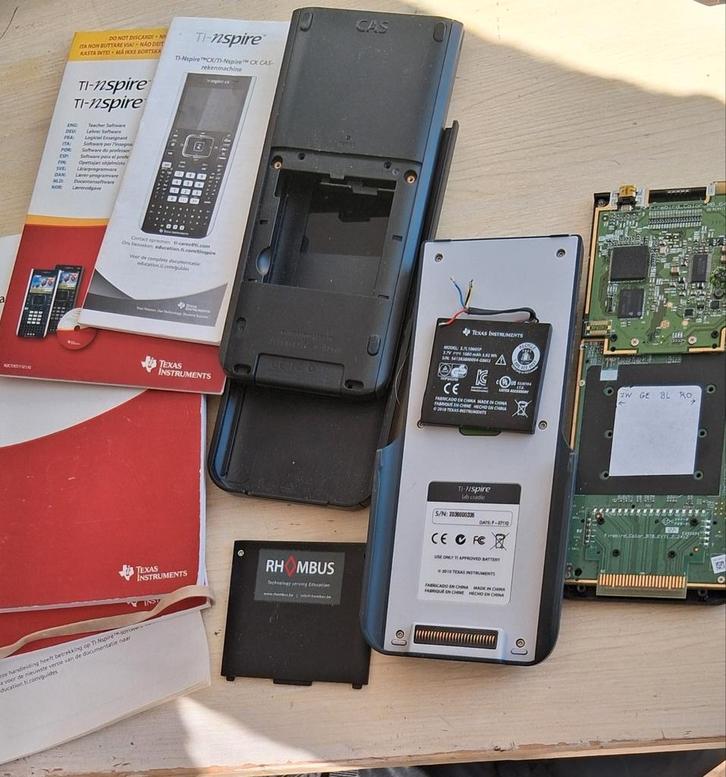 Texas ti nspire cx cas voor hobbyist, Diversen, Rekenmachines, Gebruikt, Verzenden