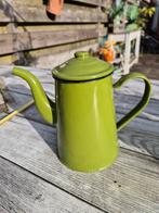Leuk groen metalen kannetje, Antiek en Kunst, Antiek | Emaille, Ophalen of Verzenden