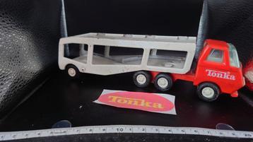 Vintage Tonka Auto Transporter - Vrachtwagen beschikbaar voor biedingen