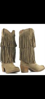 Nieuwe leren Nemonic laarzen maat 40, Hoge laarzen, Nemonic, Verzenden, Beige