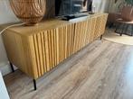 WOOOD TV-meubel Gravure – Naturel Eiken – 180 cm breed, Huis en Inrichting, Kasten | Televisiemeubels, Ophalen, Gebruikt, 150 tot 200 cm