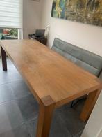 Houten eettafel, Ophalen, Gebruikt, 200 cm of meer, 50 tot 100 cm