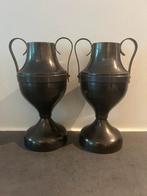 Vazen met 2 oren vintage, Antiek en Kunst, Ophalen of Verzenden