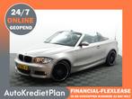 BMW 1 Serie Cabrio 125i M Sport Aut- Stoelverwarming, Leder, Auto's, BMW, Zilver of Grijs, Benzine, Gebruikt, Lease