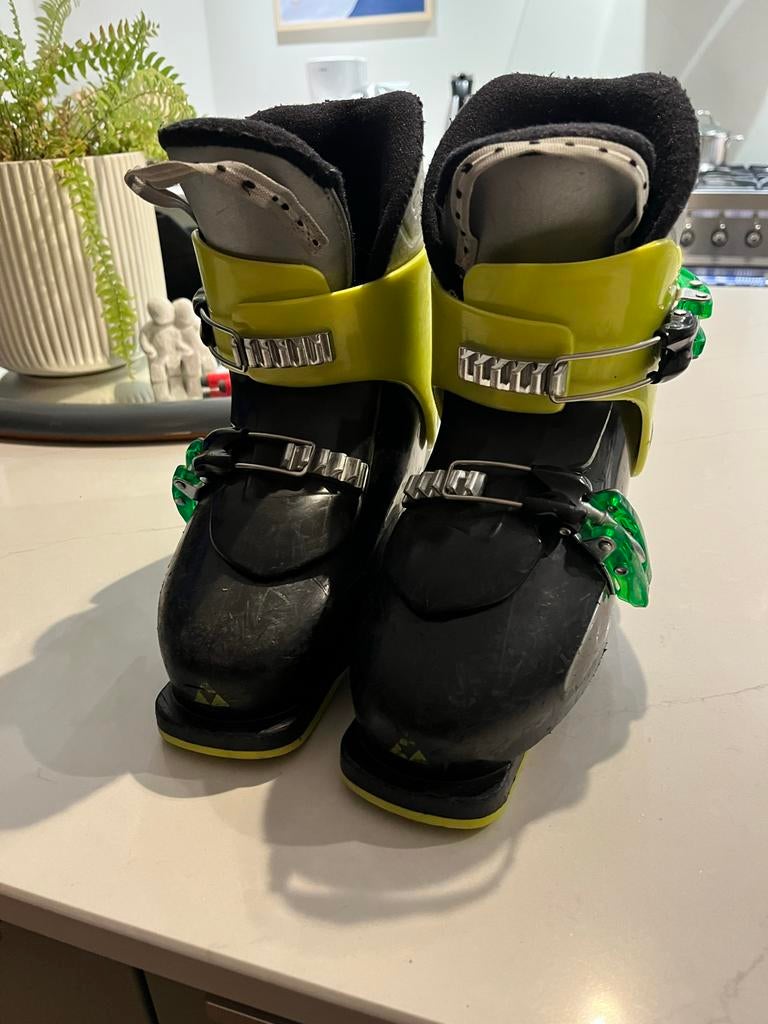 Ski Schoenen - maat 22-22,5 (gewone schoenmaat 34,5-35), Ophalen, 100 tot 140 cm, Schoenen, Skiën
