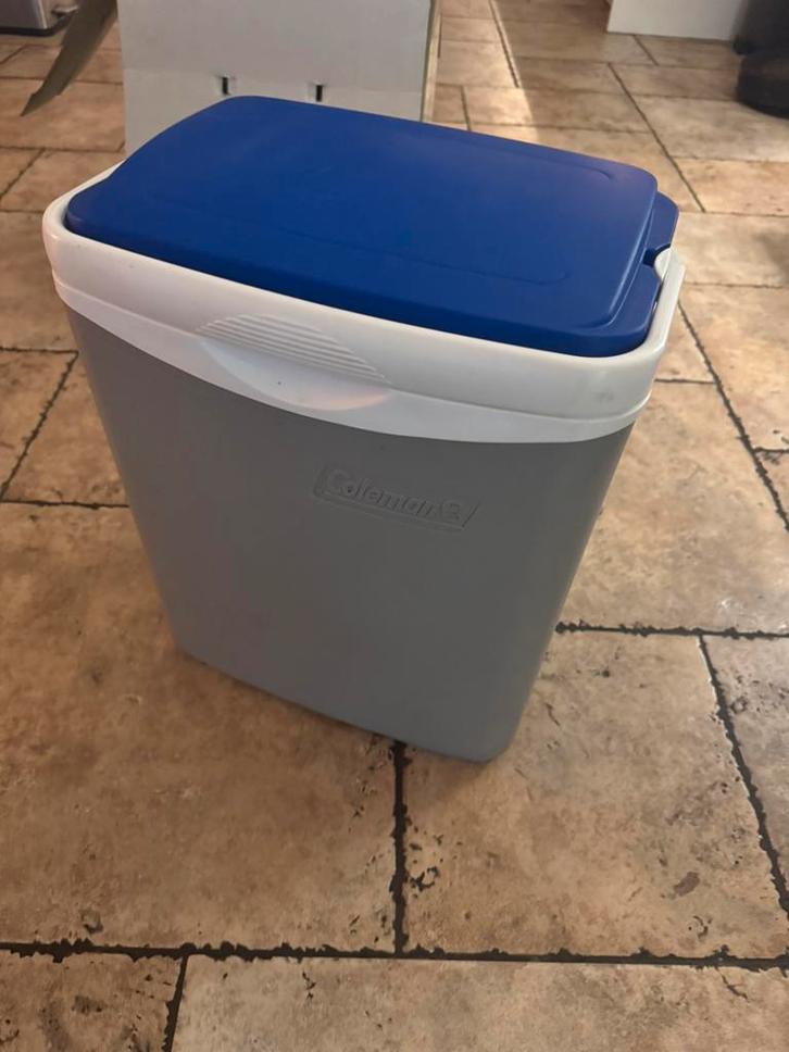 Coleman PowerChill TE Cooler 28 - 12V koelbox, zgan, Caravans en Kamperen, Koelboxen, Zo goed als nieuw, Elektrisch, Ophalen of Verzenden