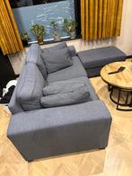 Grijze hoekbank - zeer comfortabel, Huis en Inrichting, Banken | Bankstellen, Ophalen, Gebruikt, 100 tot 125 cm, Driepersoons