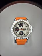 Seiko chronograph met 2 bandjes, Seiko, Staal, Met bandje, Polshorloge